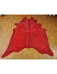 Cow hide redCow hide red