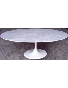 Saarinen oval 244 cm marble tulip table made in ItalySaarinen oval 244 cm marble tulip table made in Italy