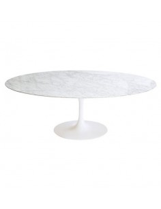 Saarinen oval marble 165 cm tulip table made in ItalySaarinen oval marble 165 cm tulip table made in Italy