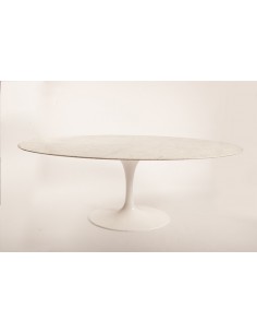 Saarinen oval marble 165 cm tulip table made in ItalySaarinen oval marble 165 cm tulip table made in Italy