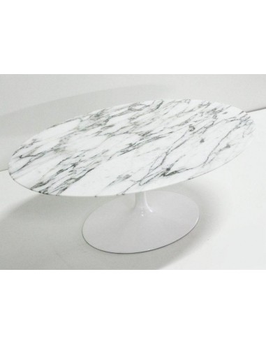 Saarinen oval 199 cm marble tulip table made in ItalySaarinen oval 199 cm marble tulip table made in Italy