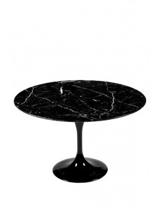 Table tulipe Saarinen 90 cm ronde marbre