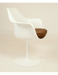 Tulip armchair Abs whiteTulip armchair Abs white