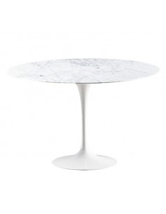Saarinen round marble tulip table 120 cm - Made in ItalySaarinen round marble tulip table 120 cm - Made in Italy