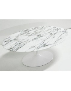 Table tulipe Saarinen 120 cm ronde en marbre